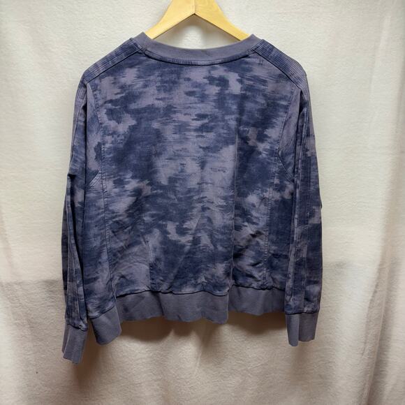 Athleta Crewneck Crop Sweatshirt - Women’s XXL -‎ Tie Dye - Picture 6 of 6